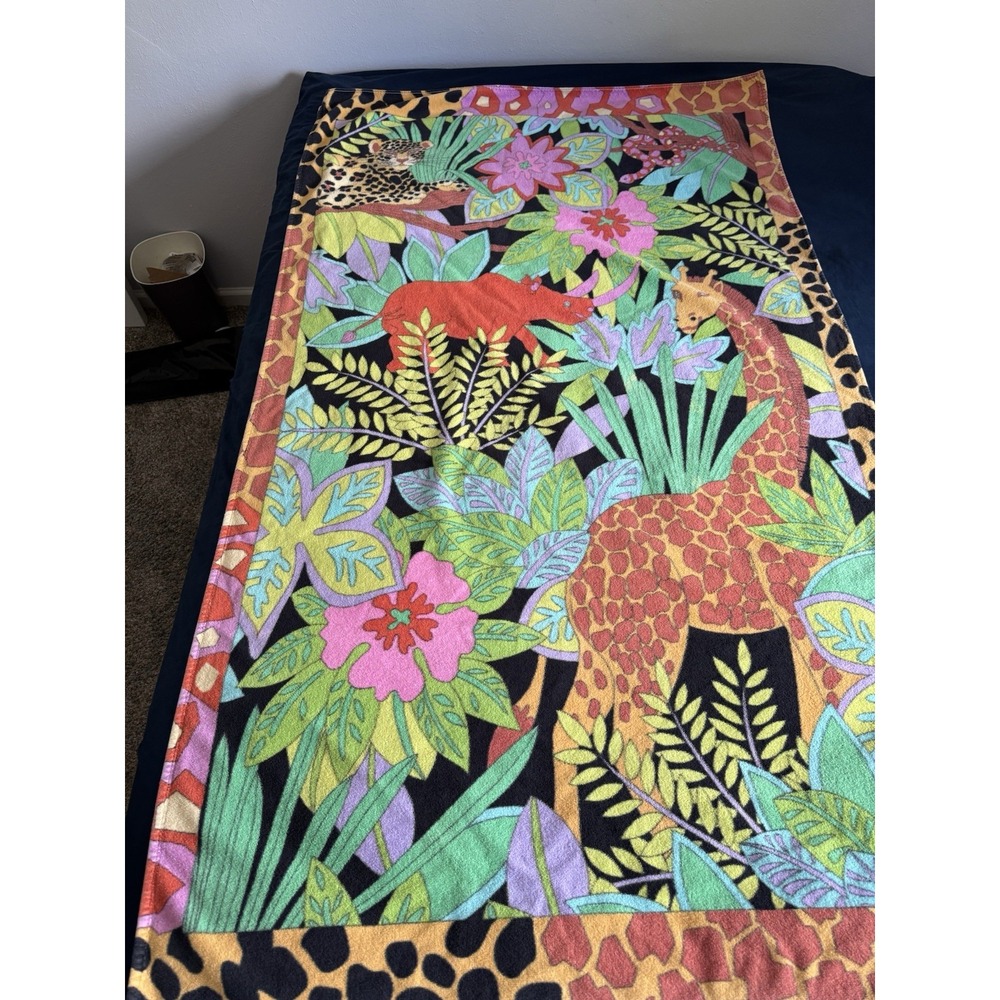 Jungle Animal Towel Large